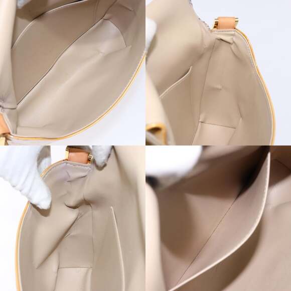 LOUIS VUITTON Monogram Vernis Thompson Street Bag Beige M91301 - Picture 12 of 13